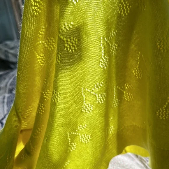 Yellow Bonpoint cardigan sweater